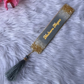 Grey Personalised Designer Bookmarks